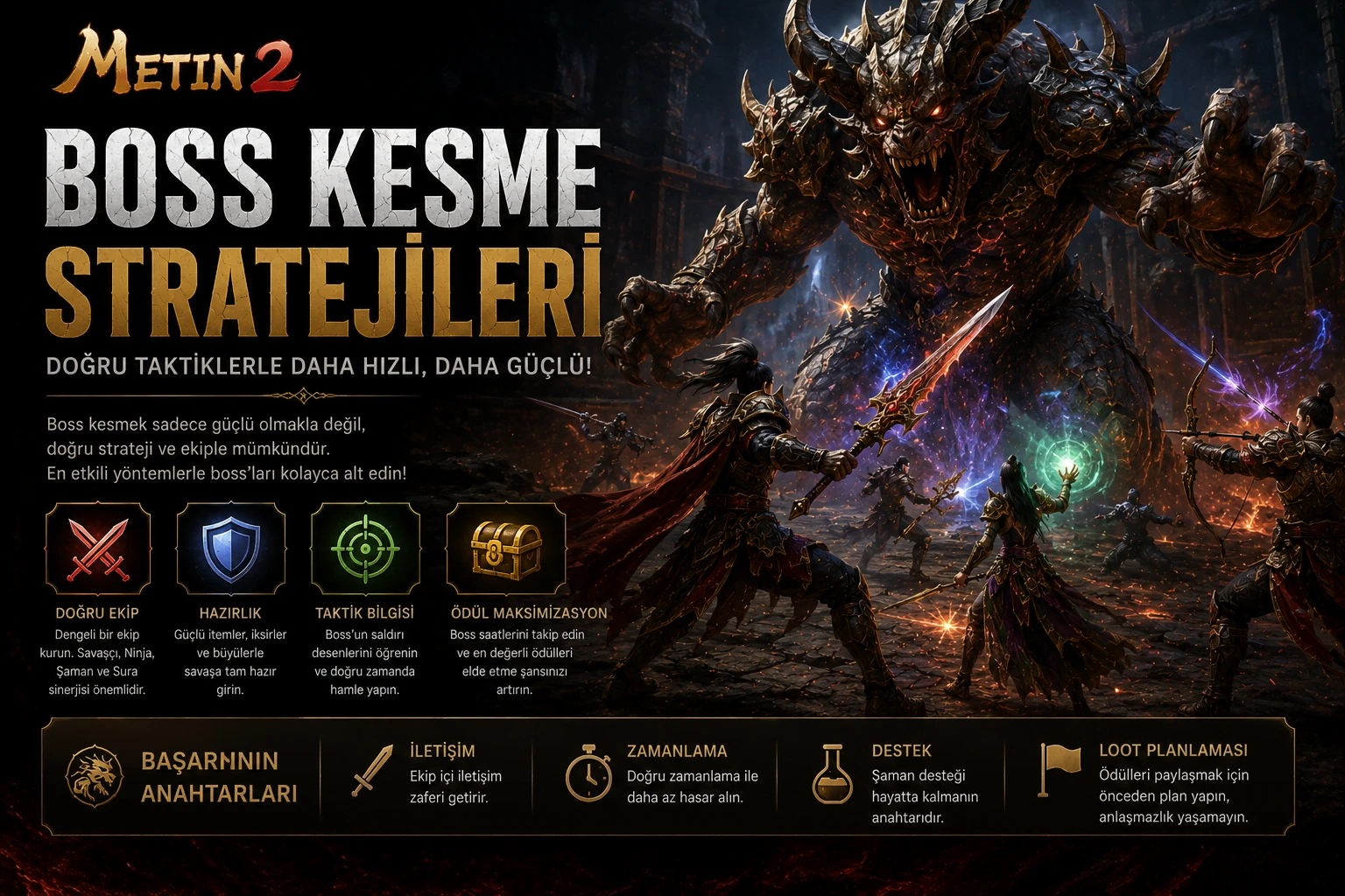Metin2 Solo Boss Kesme: Zamanlama ve Risk