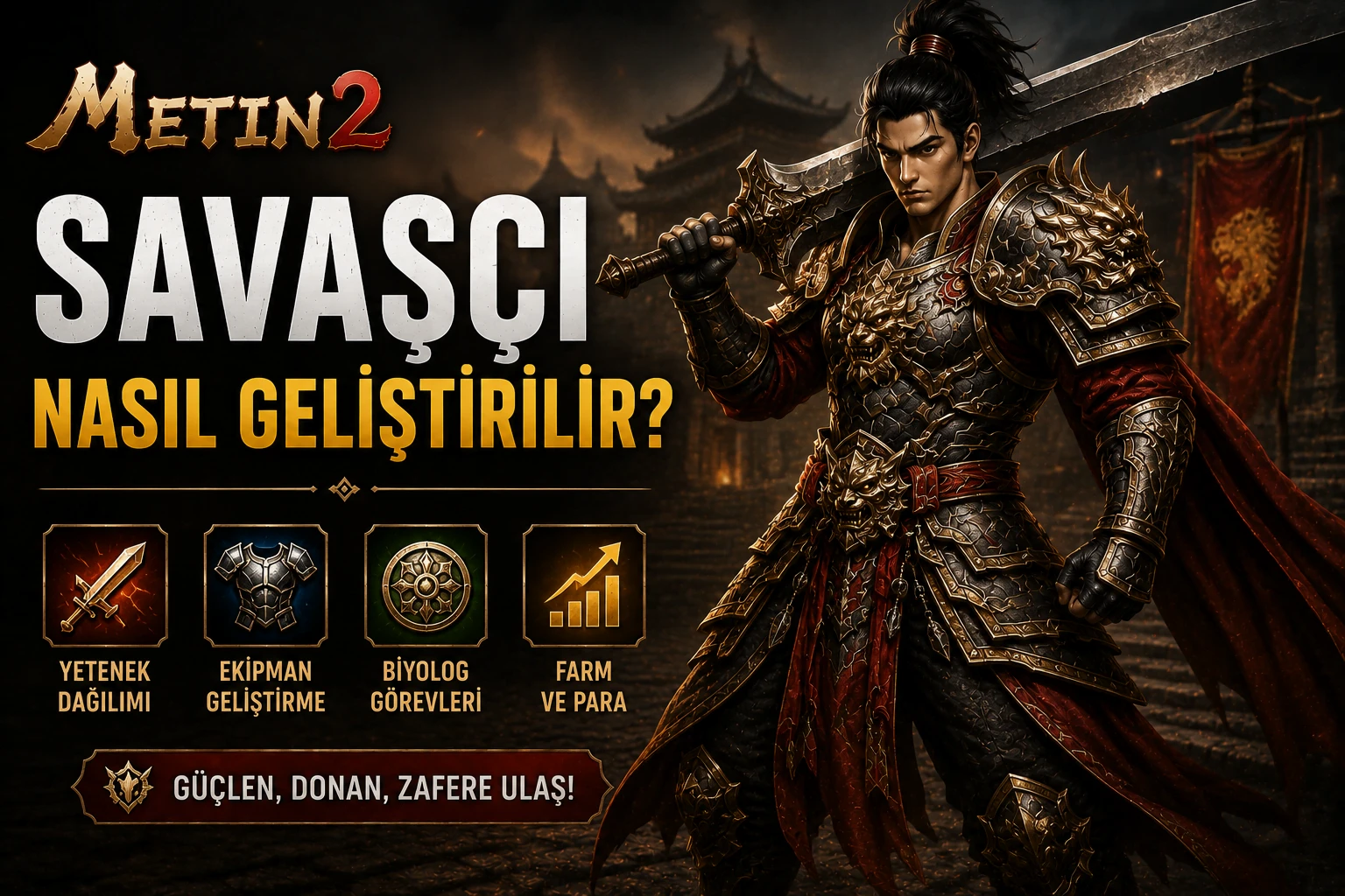 Metin2 Savaşçı Nasıl Geliştirilir? Seviye Planı