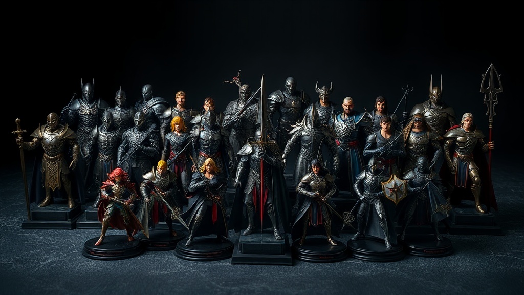 Knight Online Efsane Karakter Figürleri