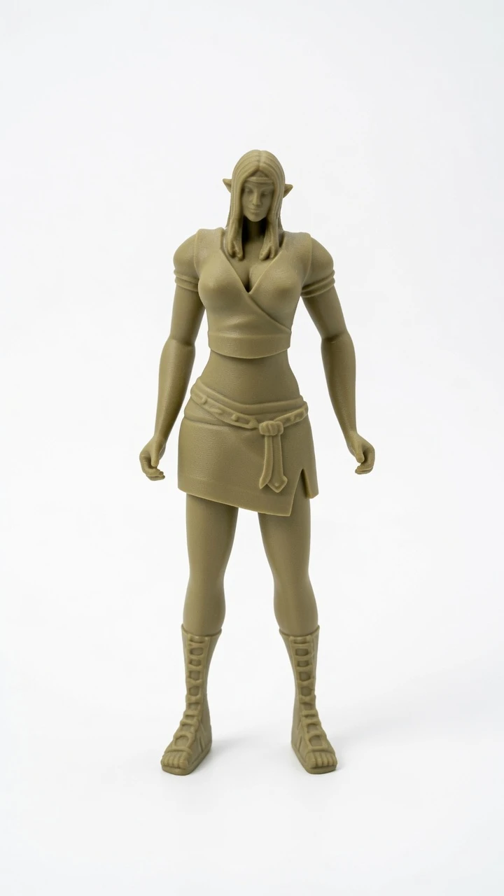 Knight Online Human Priest Figür 10 cm 3D Baskı Oyun Figürü