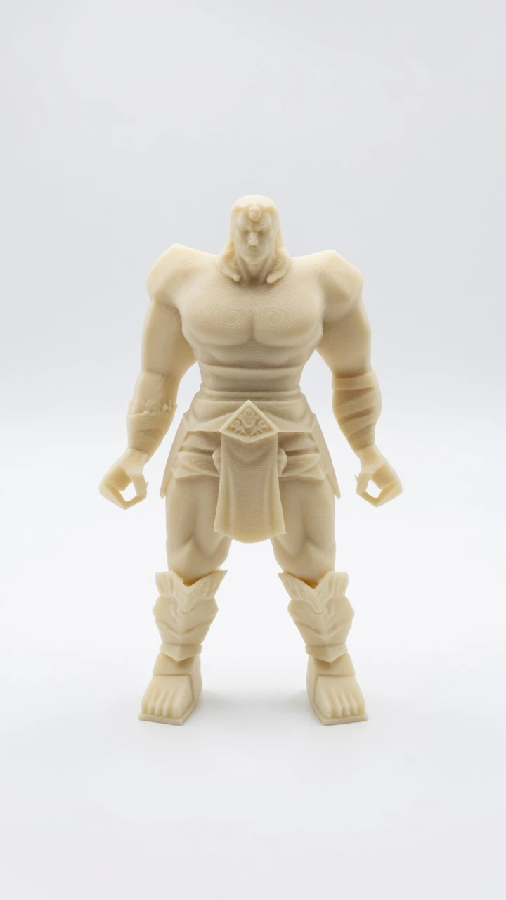 Human Warrior Figür Knight Online 10 cm 3D Baskı