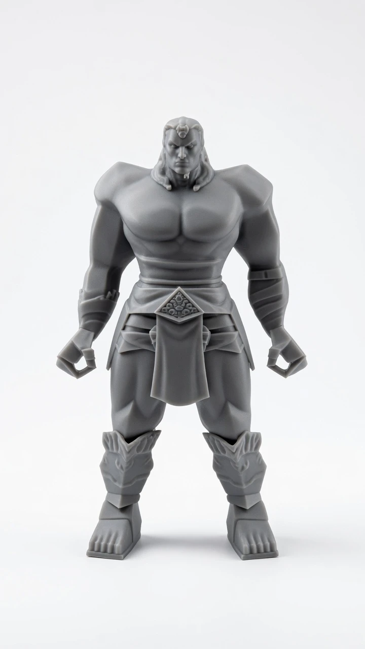 Knight Online Figür - Human Warrior 10 cm Dekoratif