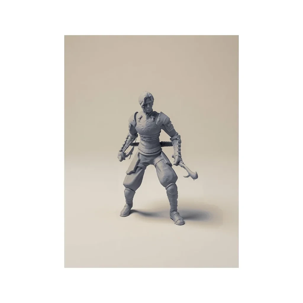 Metin2 Ninja Figür 10 cm 3D Baskı Oyun Figürü - GameNpc3d
