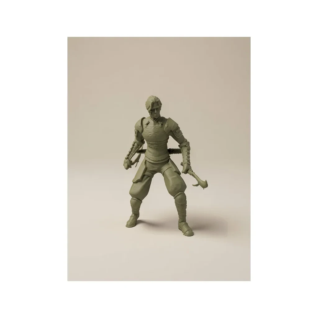 Metin2 Ninja Figür 10 cm 3D Baskı Oyun Figürü - GameNpc3d